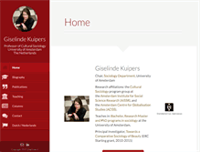 Tablet Screenshot of giselinde.nl